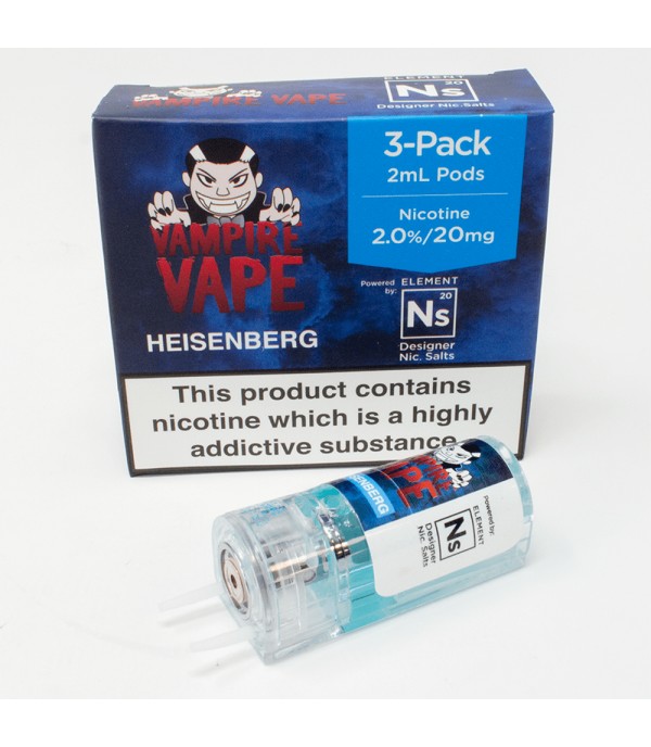 Gusto NS20 - Vampire Vapes Heisenberg E-Liquid Pods (3x2ml)