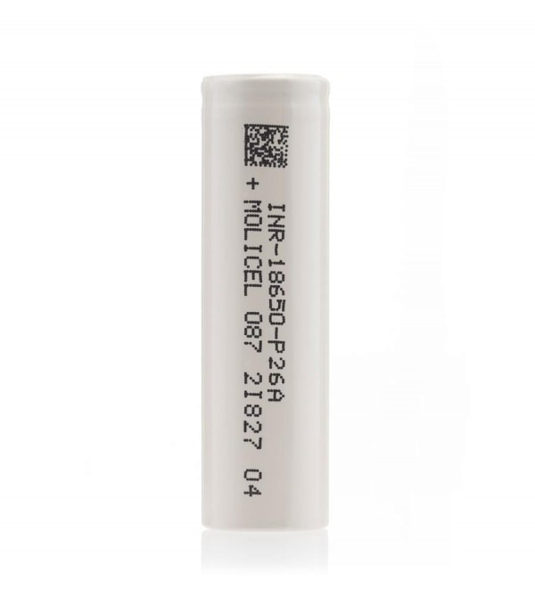 Molicel P26A 18650 2600mAh 25A Rechargeable E-Cigarette Battery