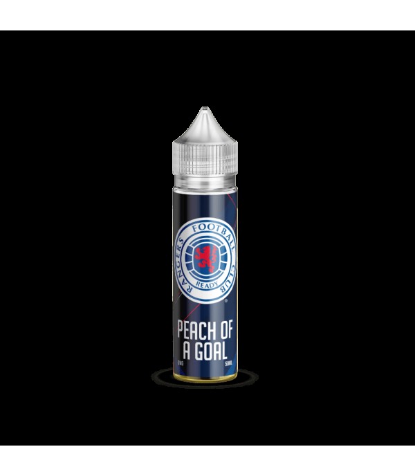 Rangers FC Licensed Products - Peach Of A Goal Premium Shortfill E-Liquid (50ml)