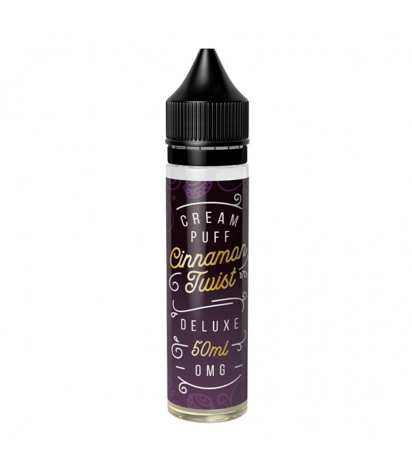 Cream Puff Deluxe - Cinnamon Puff Shortfill E-Liquid (50ml)