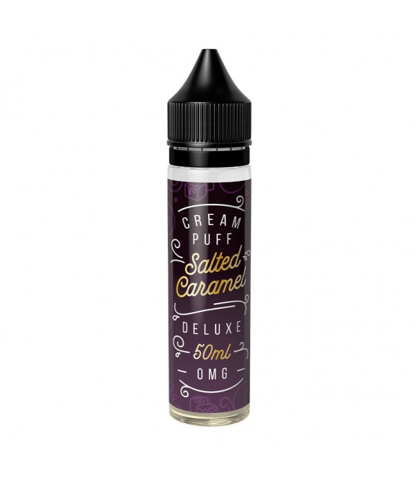 Cream Puff Deluxe - Salted Caramel Puff Shortfill E-Liquid (50ml)