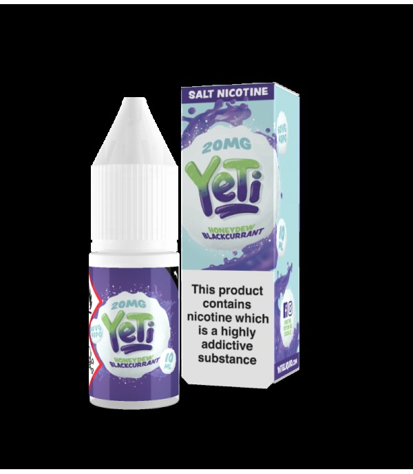 Yeti Salts - Honeydew Blackcurrant 10ml Nic Salt E-Liquid