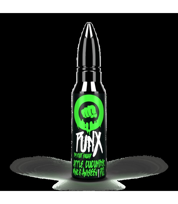 Punx - Apple & Cucumber Shortfill E-Liquid (50ml)