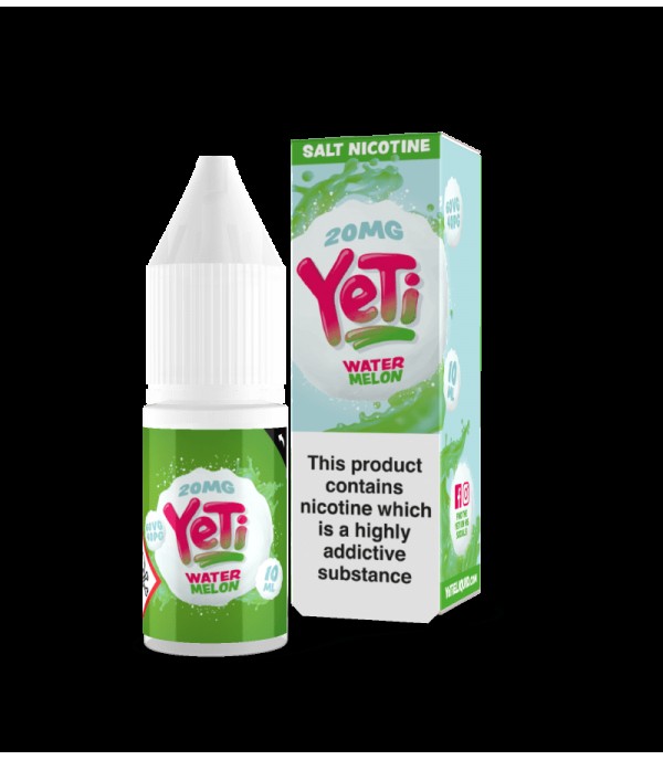 Yeti Salts - Watermelon Ice 10ml Nic Salt E-Liquid