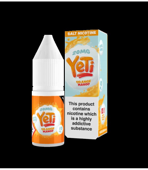 Yeti Salts - Orange Mango 10ml Nic Salt E-Liquid