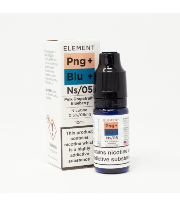 Element NS5 E-Liquids - Pink Grapefruit Blueberry - 10ml