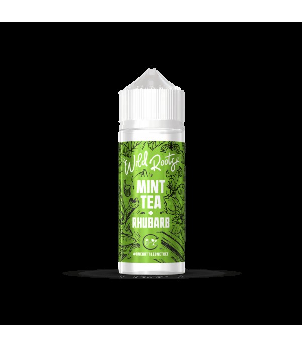 Wild Roots - Mint Tea Rhubarb Shortfill E-Liquid (100ml)