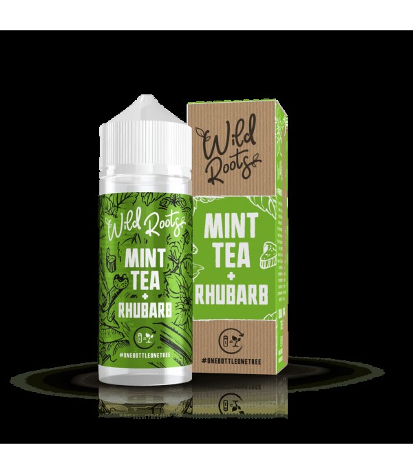 Wild Roots - Mint Tea Rhubarb Shortfill E-Liquid (100ml)