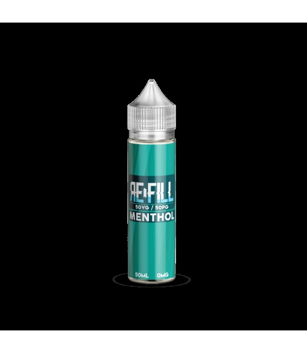 Re-fill - Menthol Shortfill E-liquid (50ml)