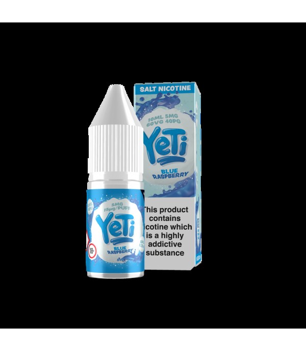 Yeti Salts - Blue Raspberry 10ml Nic Salt E-Liquid