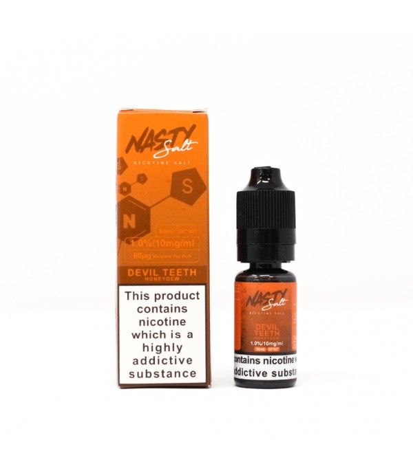 Nasty Salt - Devil Teeth 10ml Nic Salt E-Liquid