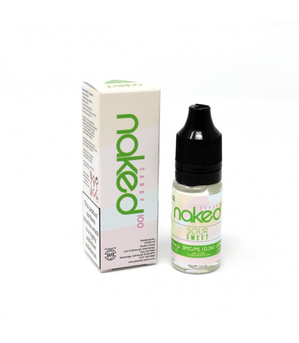 Naked 100 Candy - Sour Sweet Premium E-Liquid (10ml)