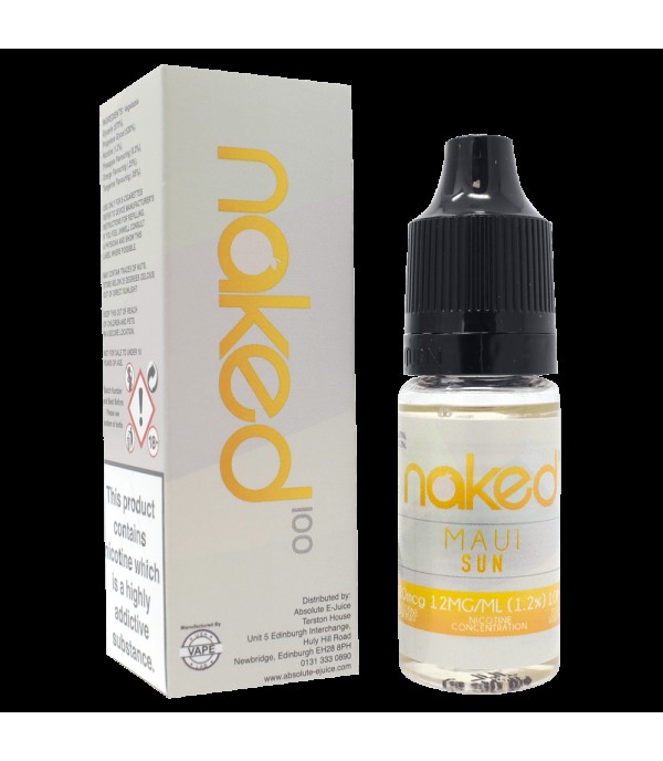 Naked 100 - Maui Sun Premium E-Liquid (10ml)