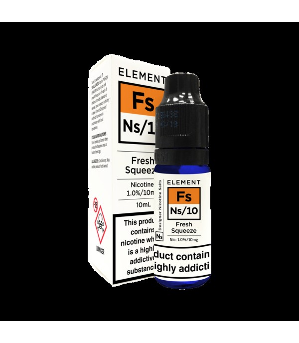 Element NS10 E-Liquids - Fresh Squeeze - 10ml