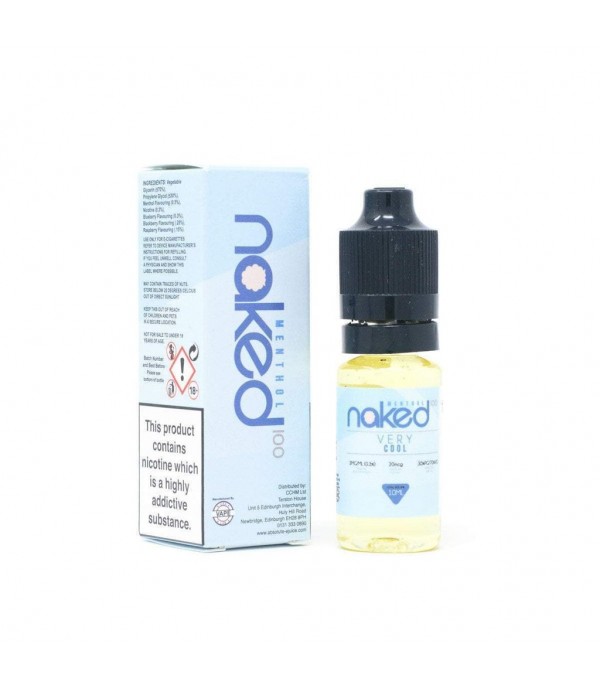 Naked 100 Menthol - Very Cool Premium E-Liquid (10ml)
