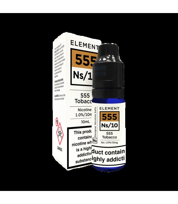 Element NS10 E-Liquids - 555 Tobacco - 10ml