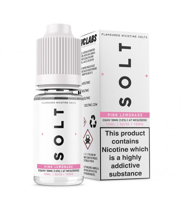 Solt E-Liquids - Pink Lemonade - 10ml