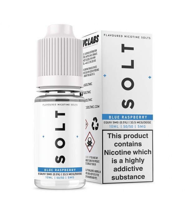 Solt E-Liquids - Blue Raspberry - 10ml