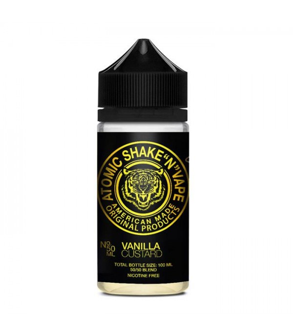 Atomic Shake N Vape - Vanilla Custard Shortfill E-liquid (50ml)