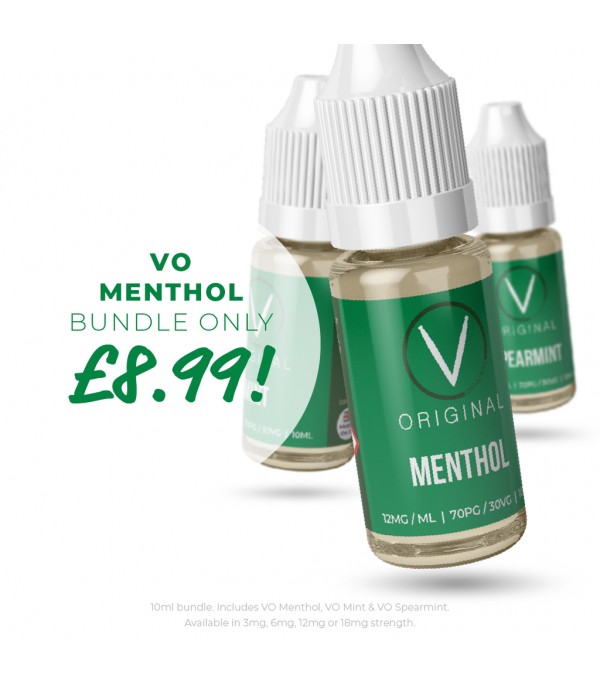 VO Mixed Menthol and Mints Bundle (3x10ml)