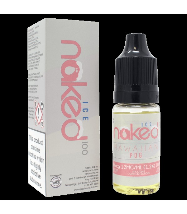 Naked 100 - Hawaiian Pog On Ice Premium E-Liquid (10ml)