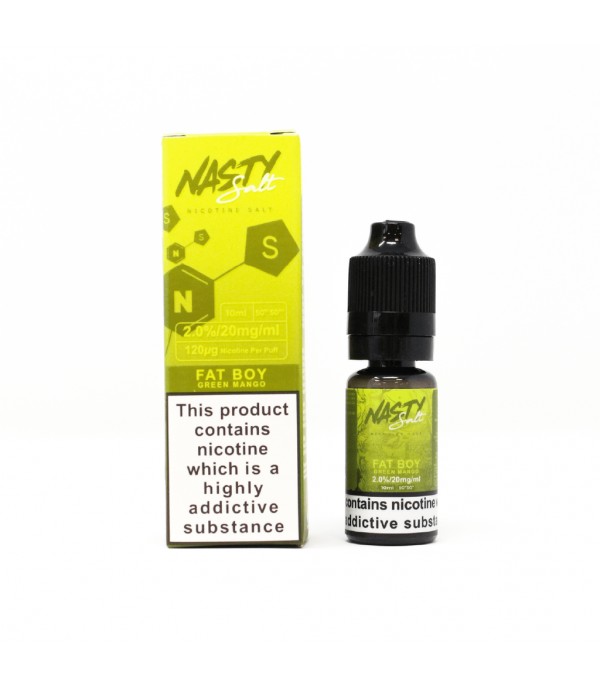 Nasty Salt - Fat Boy 10ml Nic Salt E-Liquid