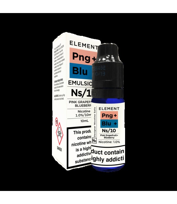 Element NS10 E-Liquids - Pink Grapefruit Blueberry - 10ml