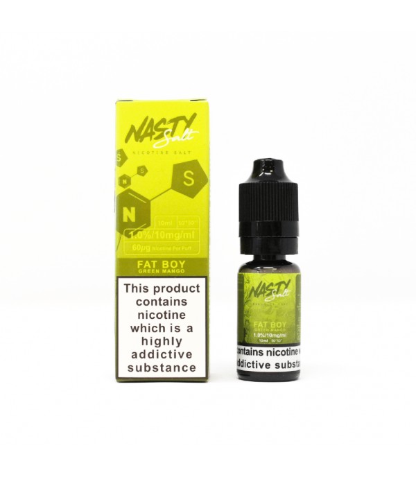 Nasty Salt - Fat Boy 10ml Nic Salt E-Liquid