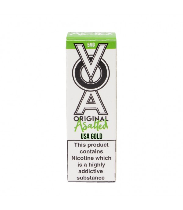 VO Asalted - USA Gold Tobacco E-Liquid (10ml)