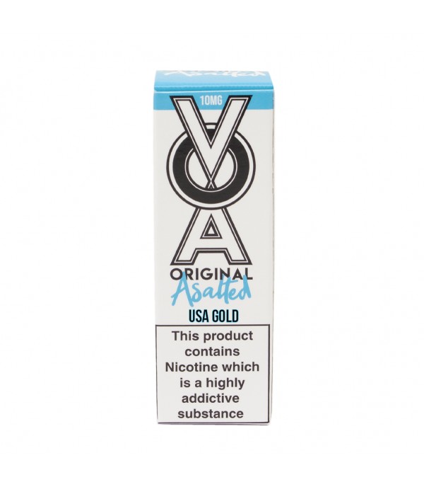 VO Asalted - USA Gold Tobacco E-Liquid (10ml)