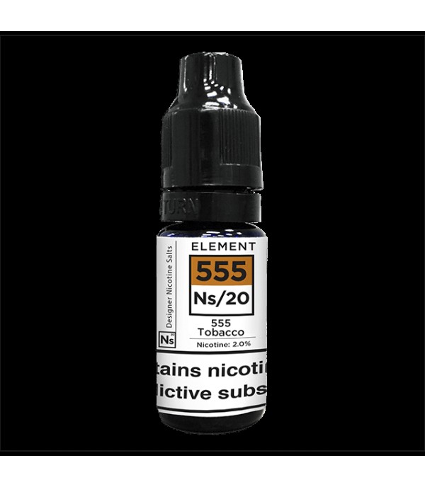 Element NS20 E-Liquids - 555 Tobacco - 10ml