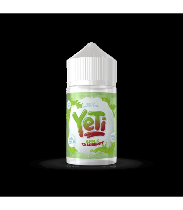 YETI - Apple Cranberry Shortfill E-liquid (50ml)