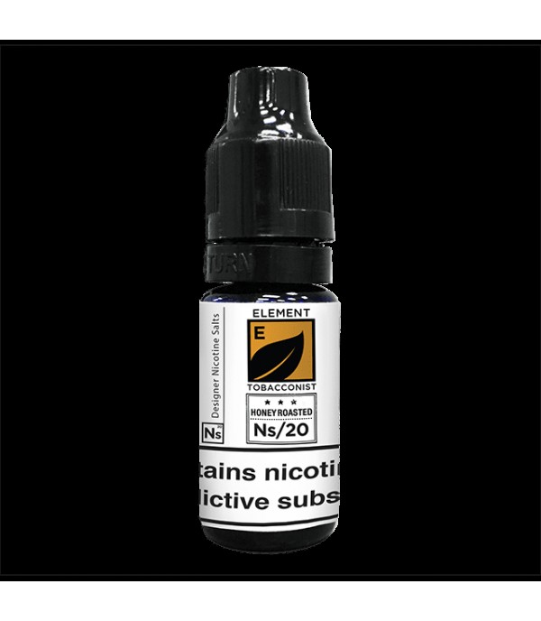 Element NS20 E-Liquids - Honey Roasted Tobacco - 10ml