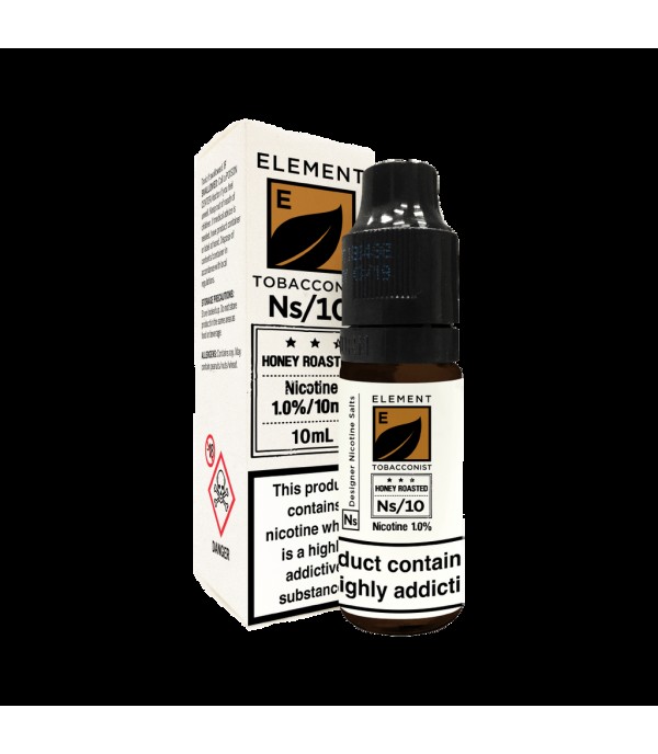 Element NS10 E-Liquids - Honey Roasted Tobacco - 10ml
