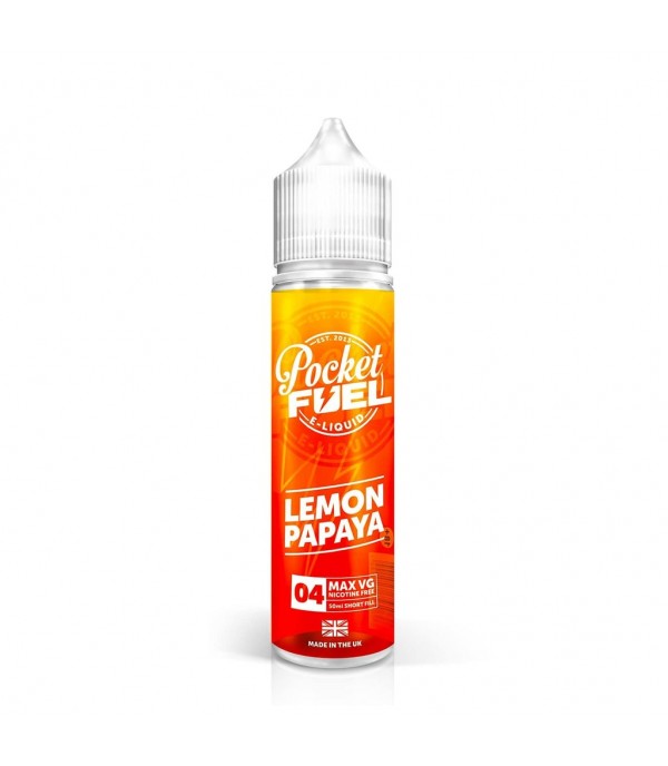 Pocket Fuel - Lemon Papaya Shortfill E-liquid (50ml)
