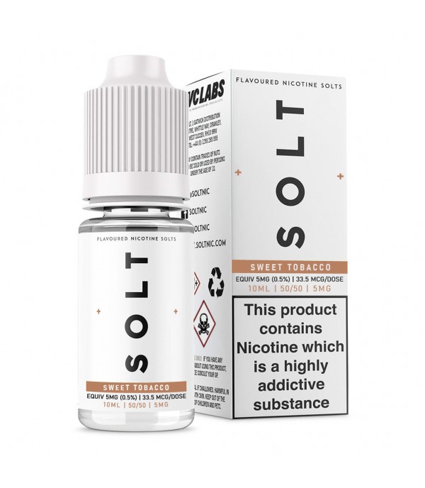 Solt E-Liquids - Sweet Tobacco - 10ml