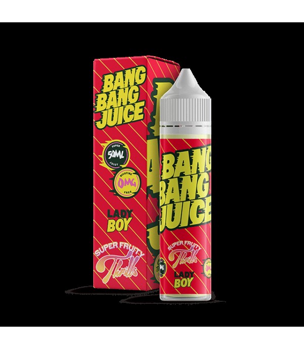 Bang Bang Juice - Lady Boy Shortfill E-Liquid (50ml 0mg)