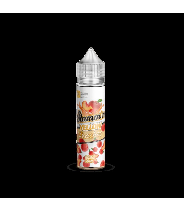 Slammin - Peach Shortfill E-Liquid (50ml)