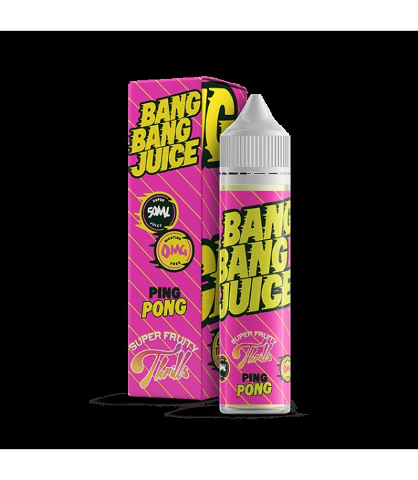 Bang Bang Juice - Ping Pong Shortfill E-Liquid (50ml 0mg)