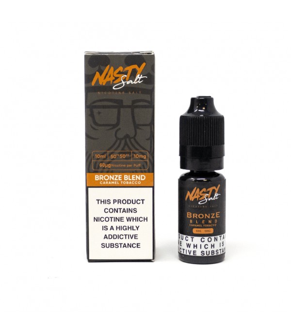 Nasty Tobacco Salt - Bronze Blend 10ml Nic Salt E-Liquid