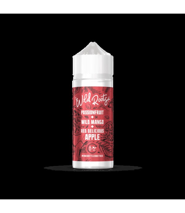 Wild Roots - Passionfruit, Wild Mango and Apple Shortfill E-Liquid (100ml)