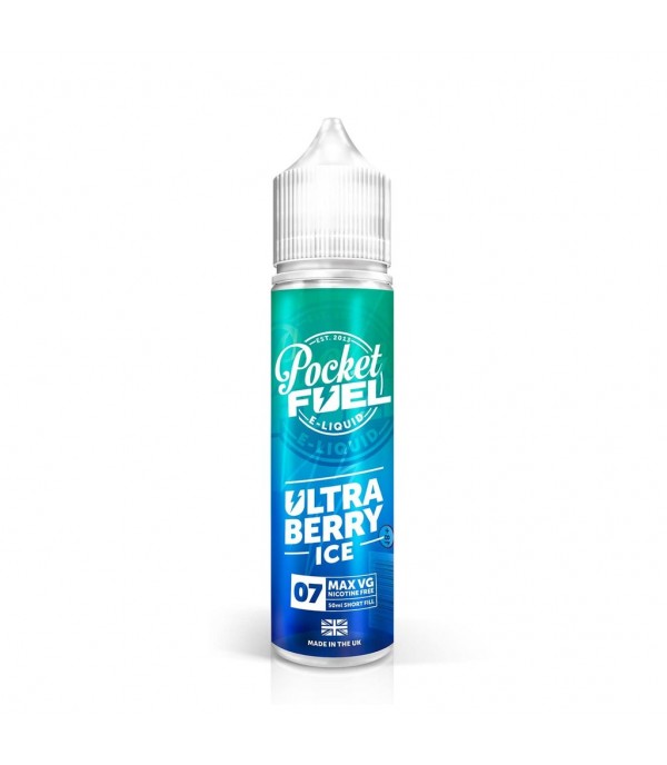 Pocket Fuel - Ultra Berry Ice Shortfill E-liquid (50ml)