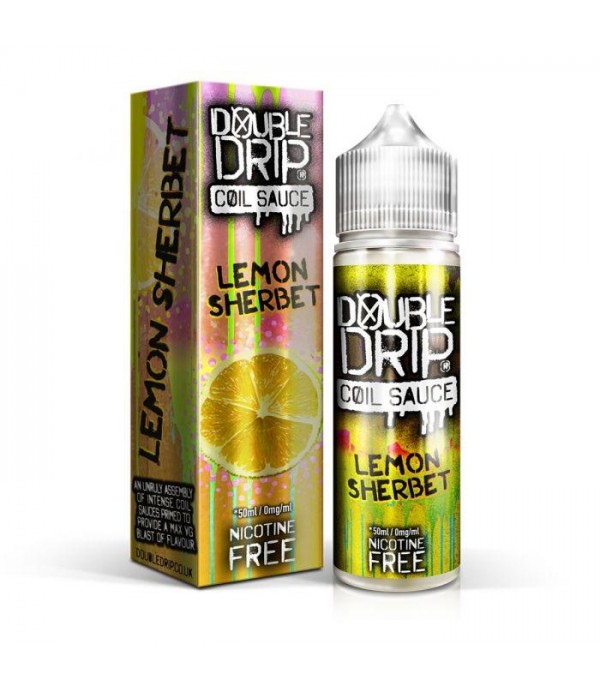 Double Drip - Lemon Sherbet Shortfill E-liquid (50ml)