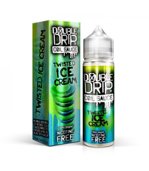 Double Drip -  Twisted Ice Cream Shortfill E-liquid (50ml)