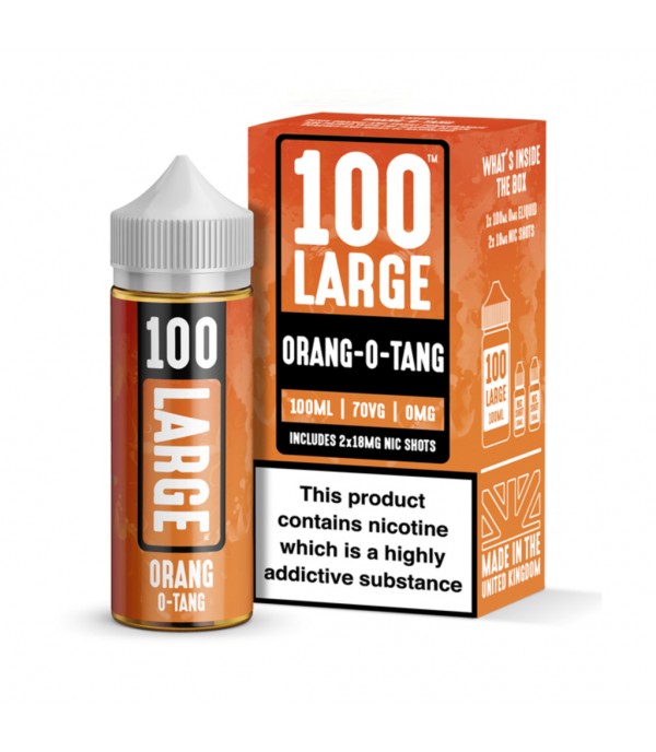 100 Large - Orang O Tang Shortfill E-Liquid (100ml)