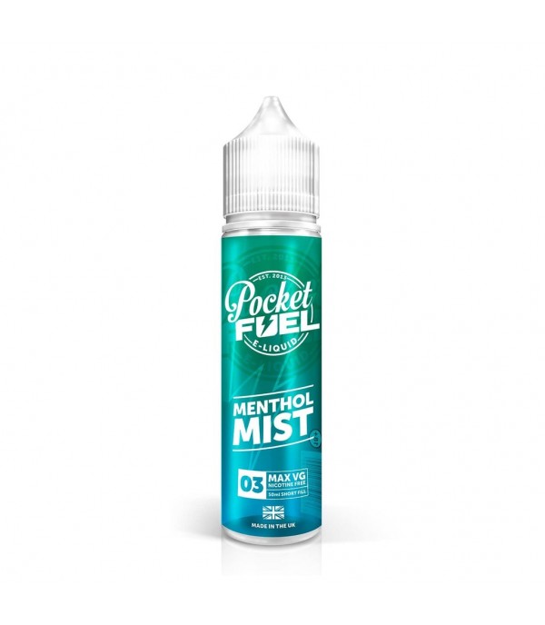 Pocket Fuel - Menthol Mist Shortfill E-liquid (50ml)