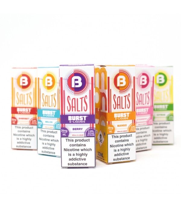 Burst Salts - Melon Burst 10ml Nic Salt E-Liquid