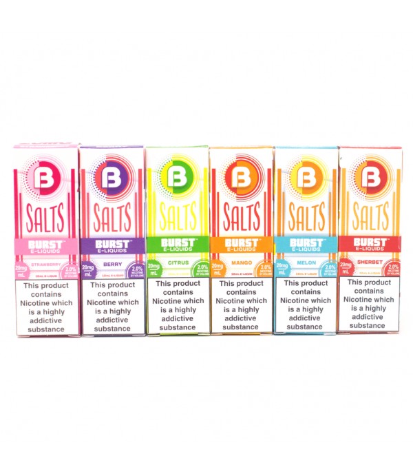 Burst Salts - Melon Burst 10ml Nic Salt E-Liquid