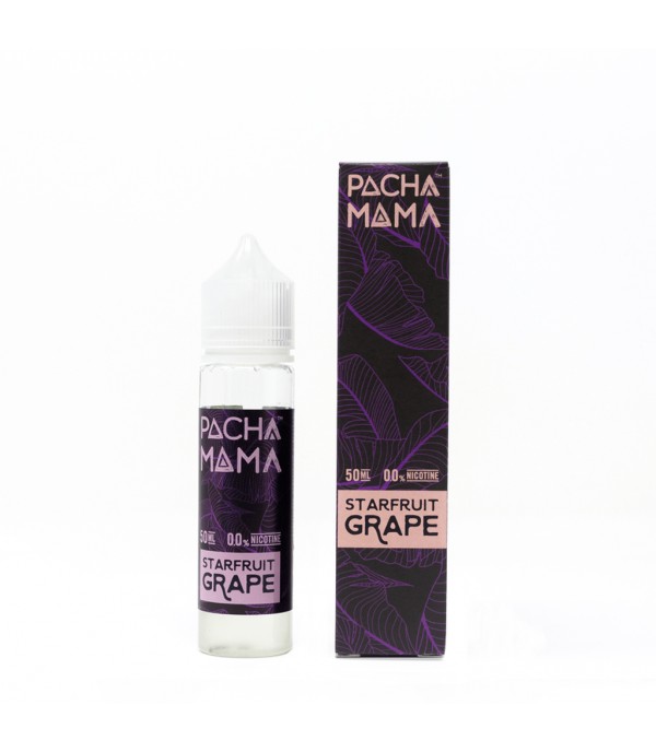Pacha Mama SoS - Starfruit Grape Shortfill E-Liquid (50ml)