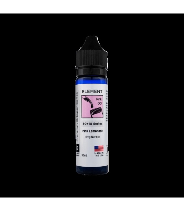 Element E-Liquids - Pink Lemonade (50ml) Shortfill